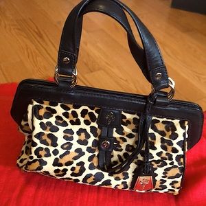 Cole Haan cheetah print purse
